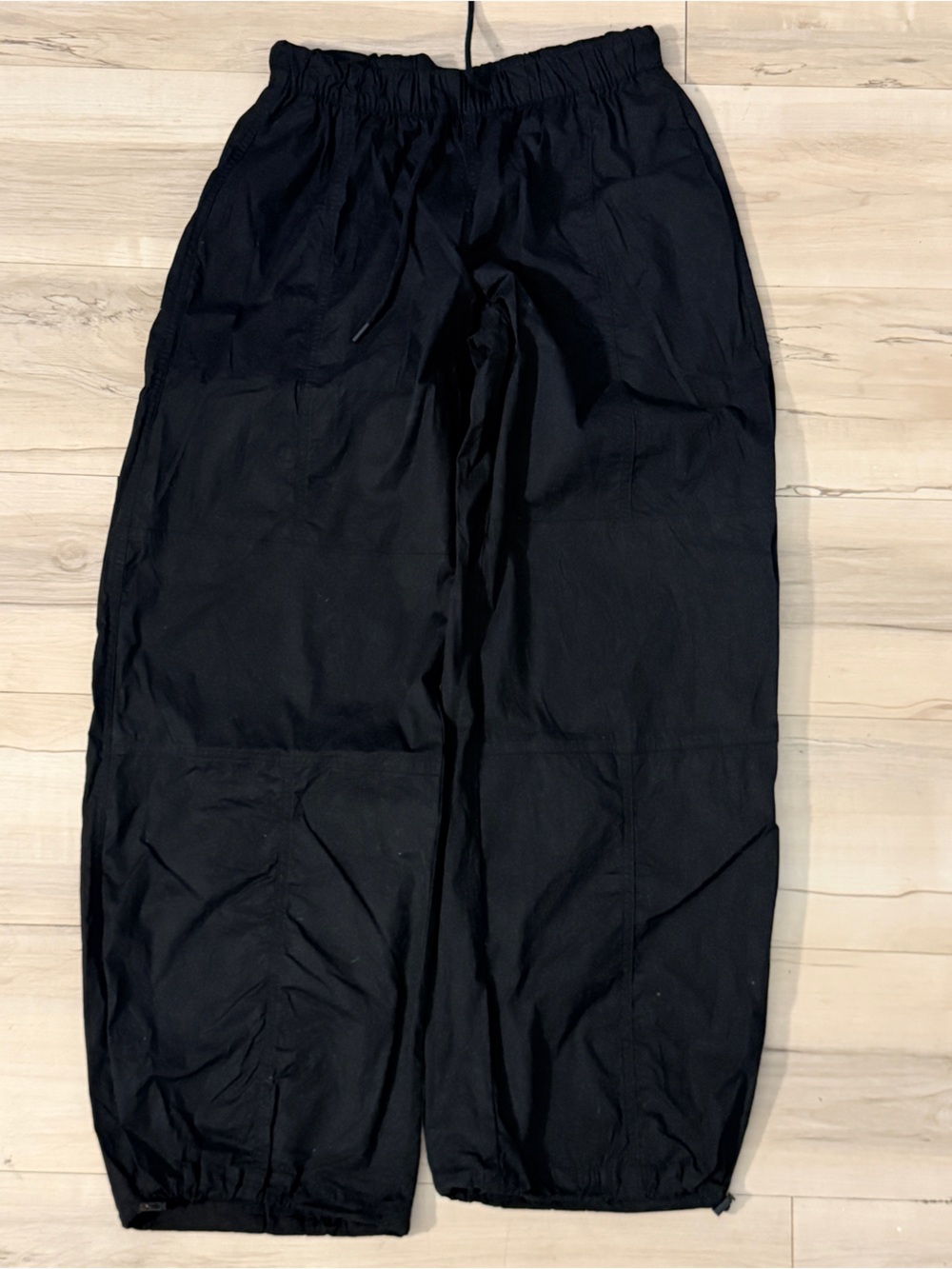 Black Cotton On Pull On Pants